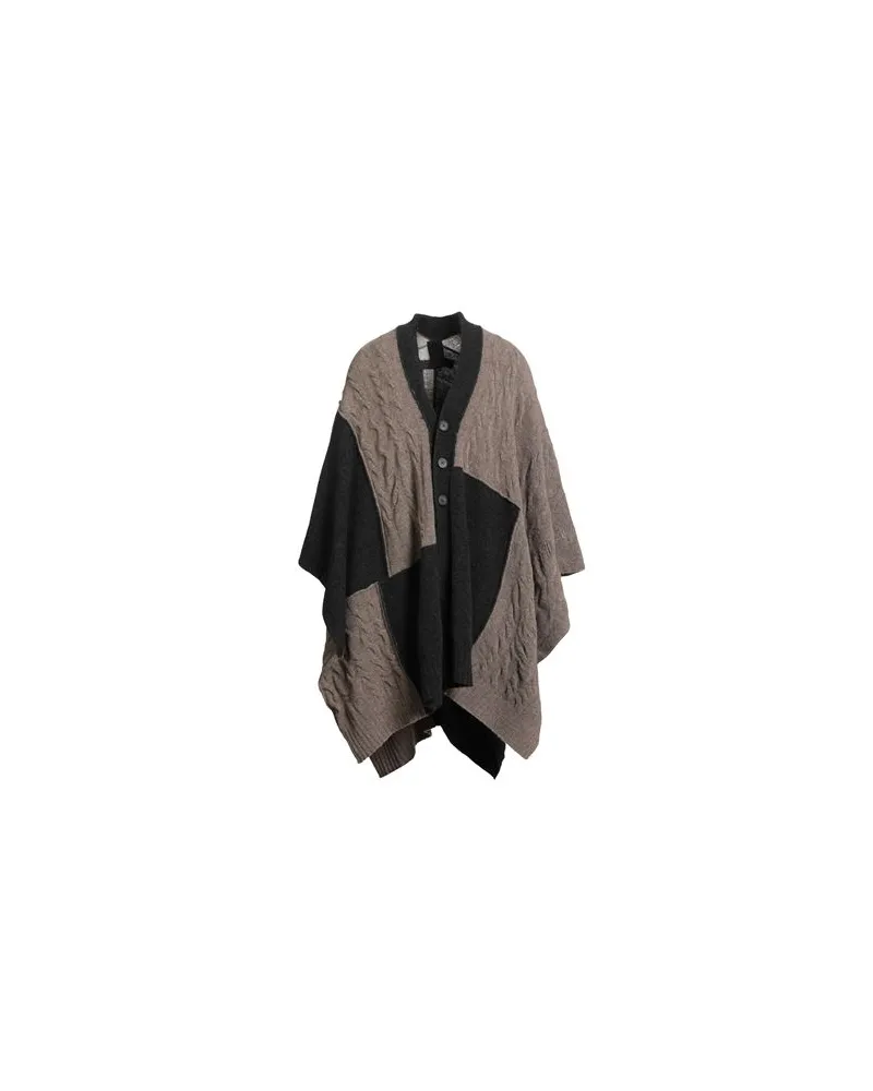 Isabel Benenato JACKEN & MÄNTEL - Capesauf YOOX.COM Maulwurfsgrau