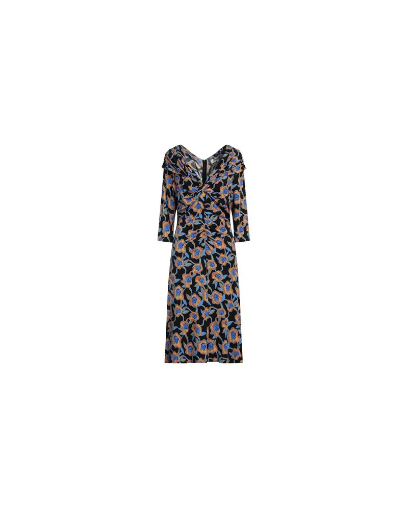 Diane von Furstenberg KLEIDER - Midi-Kleiderauf YOOX.COM Schwarz
