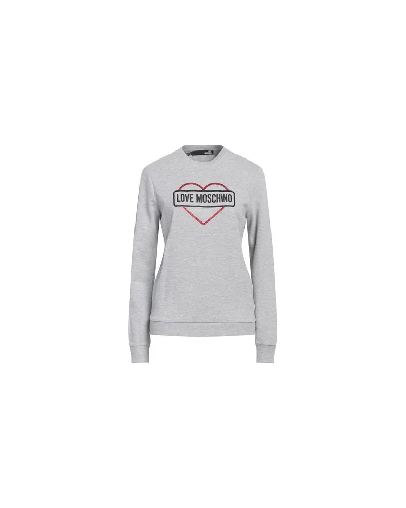 Moschino TOPS - Sweatshirtsauf YOOX.COM Hellgrau