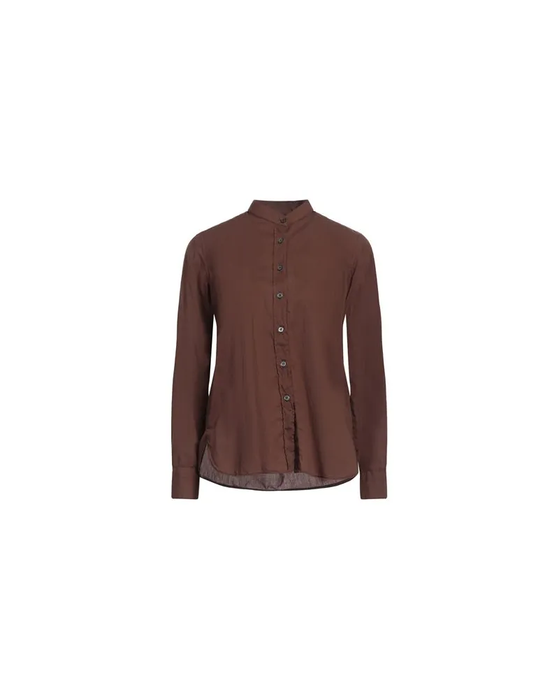 Caliban TOPS - Hemdenauf YOOX.COM Braun