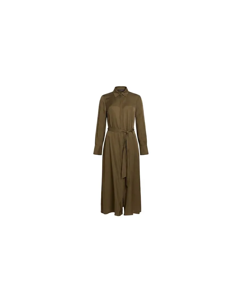 Elena Mirò KLEIDER - Midi-Kleiderauf YOOX.COM Militärgrün