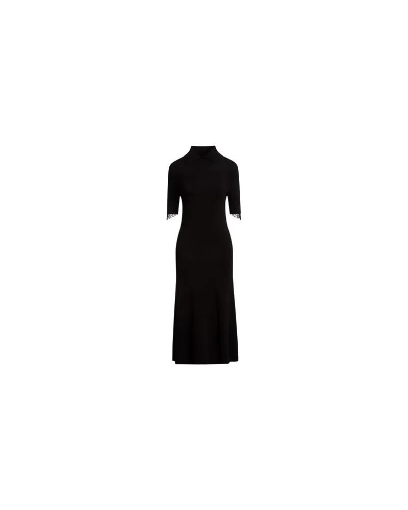 Ermanno Scervino LIFE - KLEIDER - Midi-Kleiderauf YOOX.COM Schwarz
