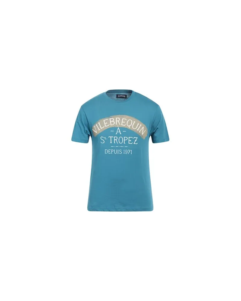 Vilebrequin TOPS - T-shirtsauf YOOX.COM Hellblau