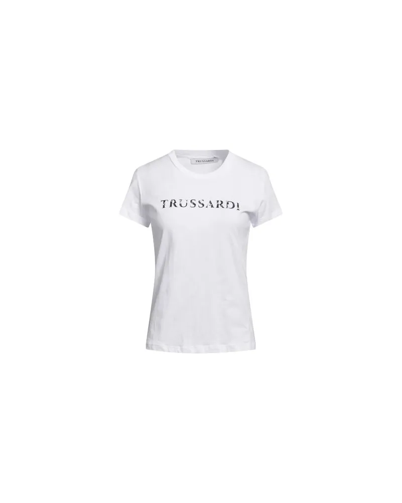 Trussardi TOPS - T-shirtsauf YOOX.COM Weiß