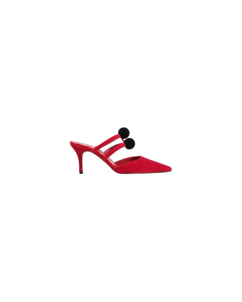 Manolo Blahnik SCHUHE - Mules & Clogsauf YOOX.COM Rot