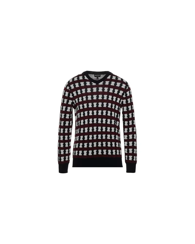 Giorgio Armani STRICKWAREN - Pulloverauf YOOX.COM Bordeaux