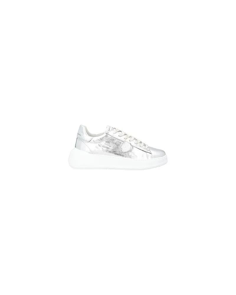 Philippe Model SCHUHE - Sneakersauf YOOX.COM Silber