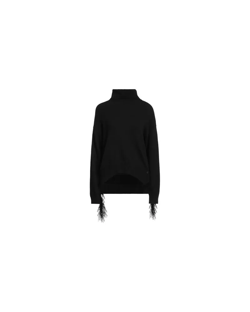 Guess STRICKWAREN - Rollkragenpulloverauf YOOX.COM Schwarz