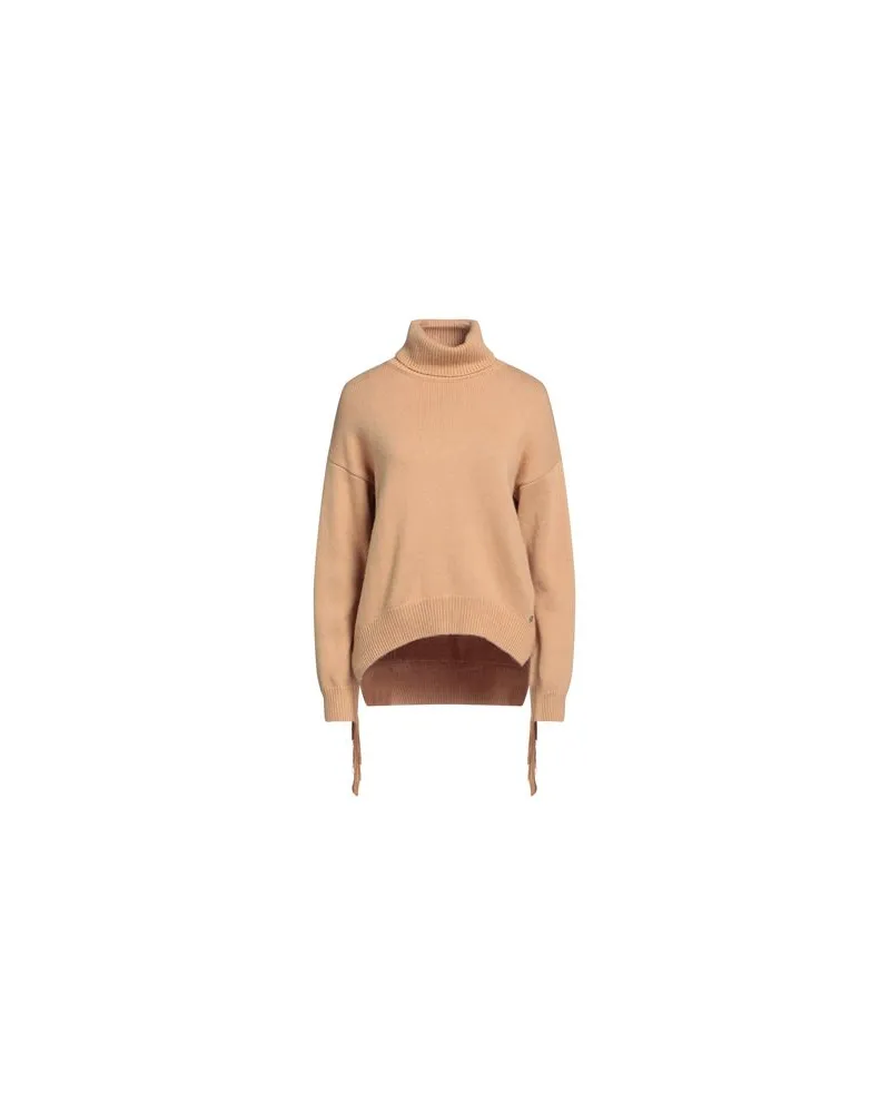 Guess STRICKWAREN - Rollkragenpulloverauf YOOX.COM Sand