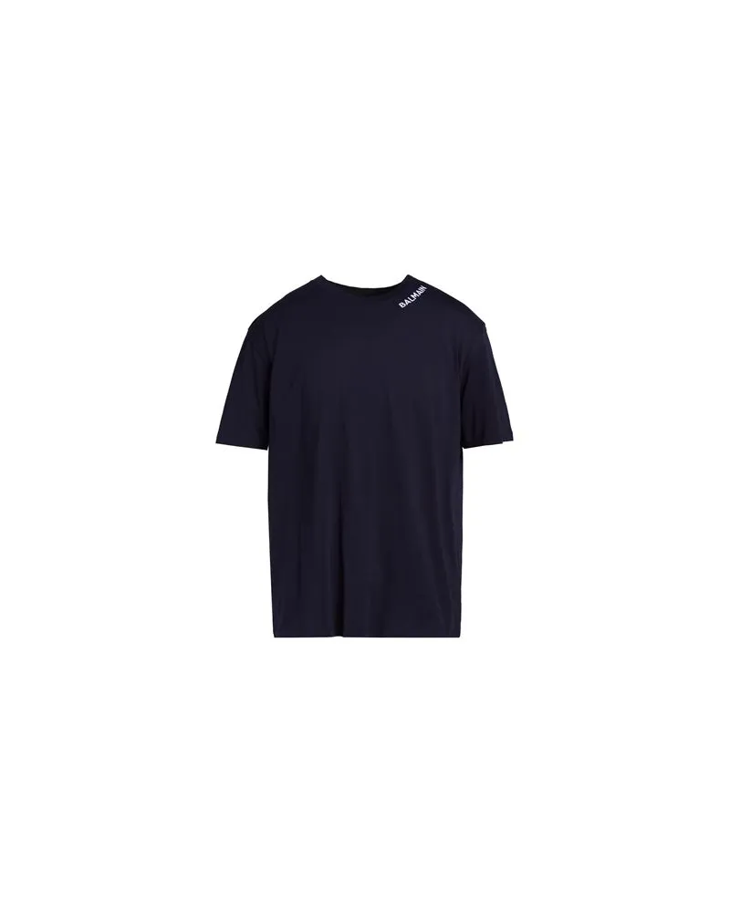 Balmain TOPS - T-shirtsauf YOOX.COM Marineblau