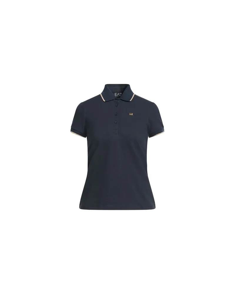 EA7 TOPS - Poloshirtsauf YOOX.COM Marineblau