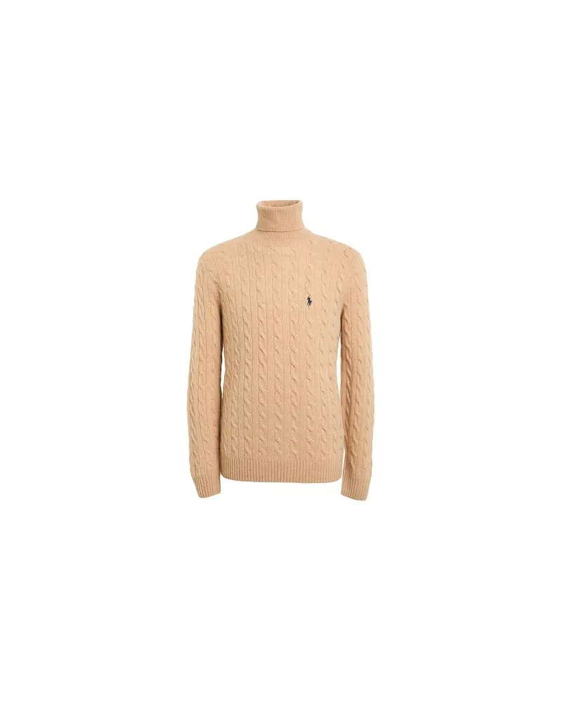 Ralph Lauren STRICKWAREN - Rollkragenpulloverauf YOOX.COM Sand