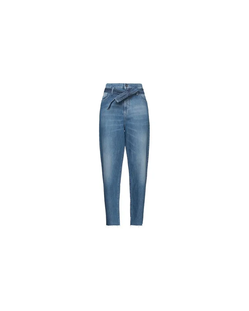 Manila Grace HOSEN & RÖCKE - Jeanshosenauf YOOX.COM Blau