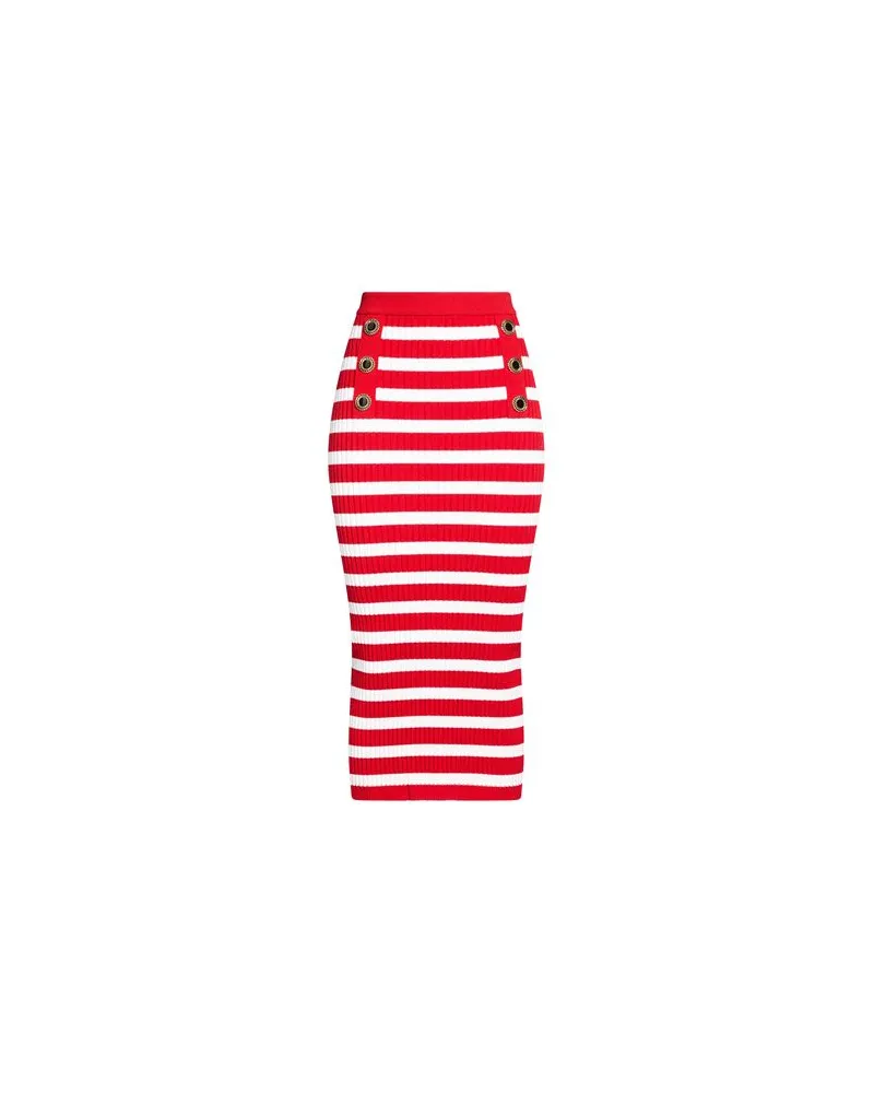 Balmain HOSEN & RÖCKE - Midi-Röckeauf YOOX.COM Rot