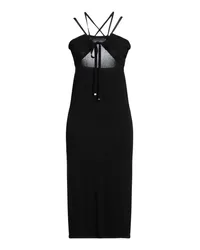 Circus Hotel Maxi-Kleid Schwarz