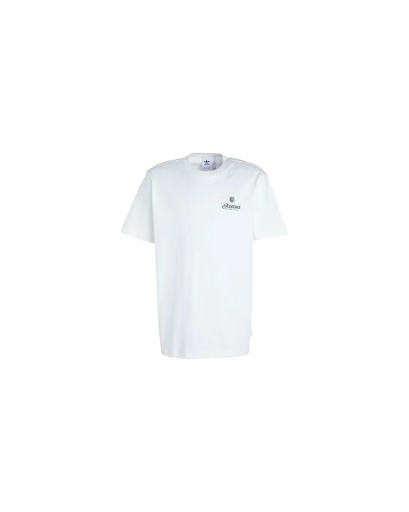 adidas LEISURE TEE  - TOPS - T-shirtsauf YOOX.COM Elfenbein