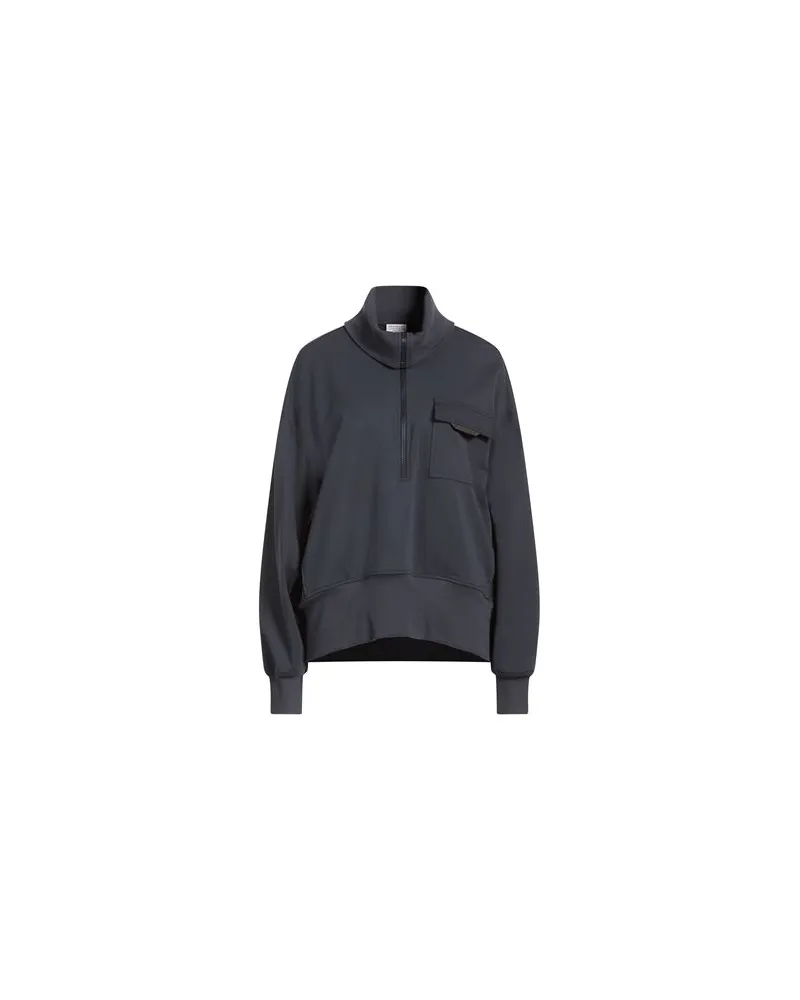 Brunello Cucinelli TOPS - Sweatshirtsauf YOOX.COM Marineblau