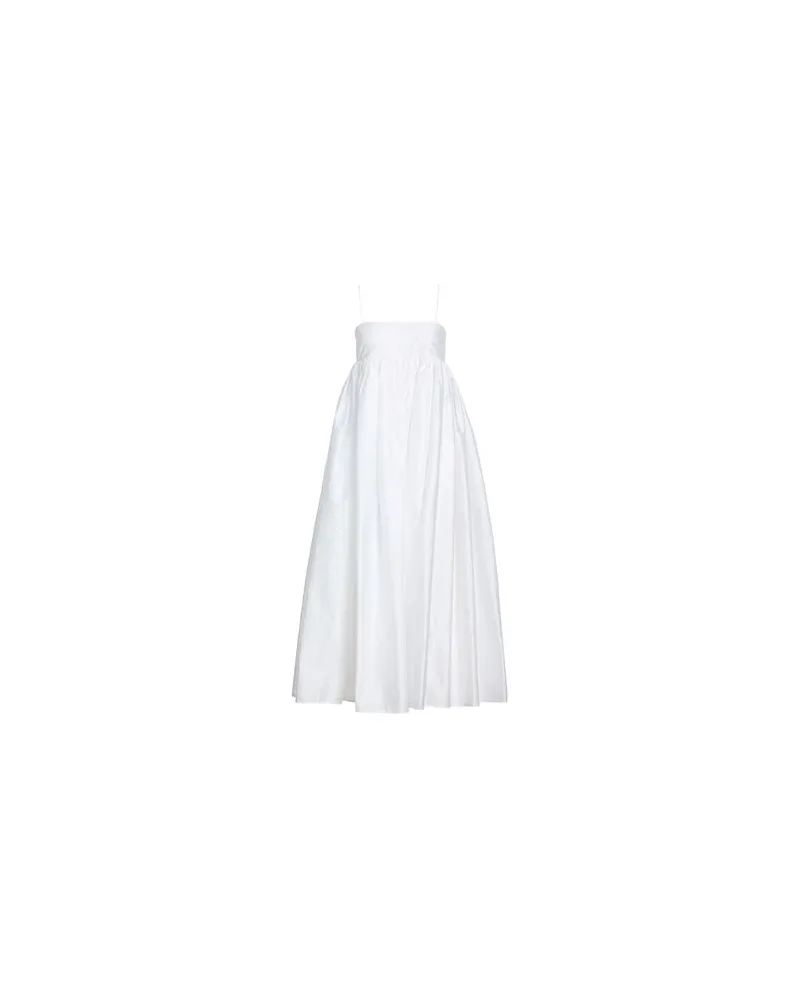 Cecilie Bahnsen KLEIDER - Maxi-Kleiderauf YOOX.COM Weiß