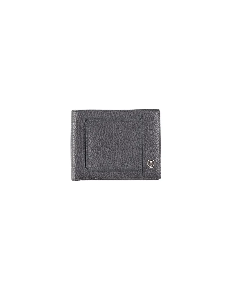 Piquadro Kleinlederwaren - Brieftaschenauf YOOX.COM Braungrau