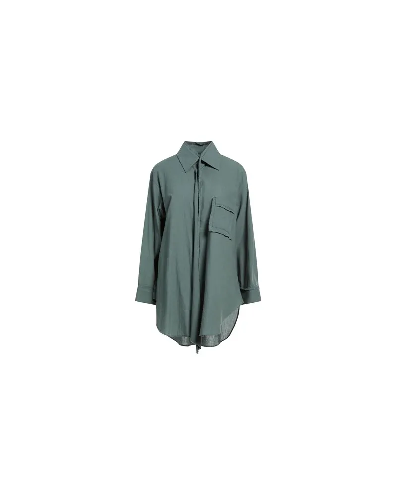 Yohji Yamamoto TOPS - Hemdenauf YOOX.COM Grün