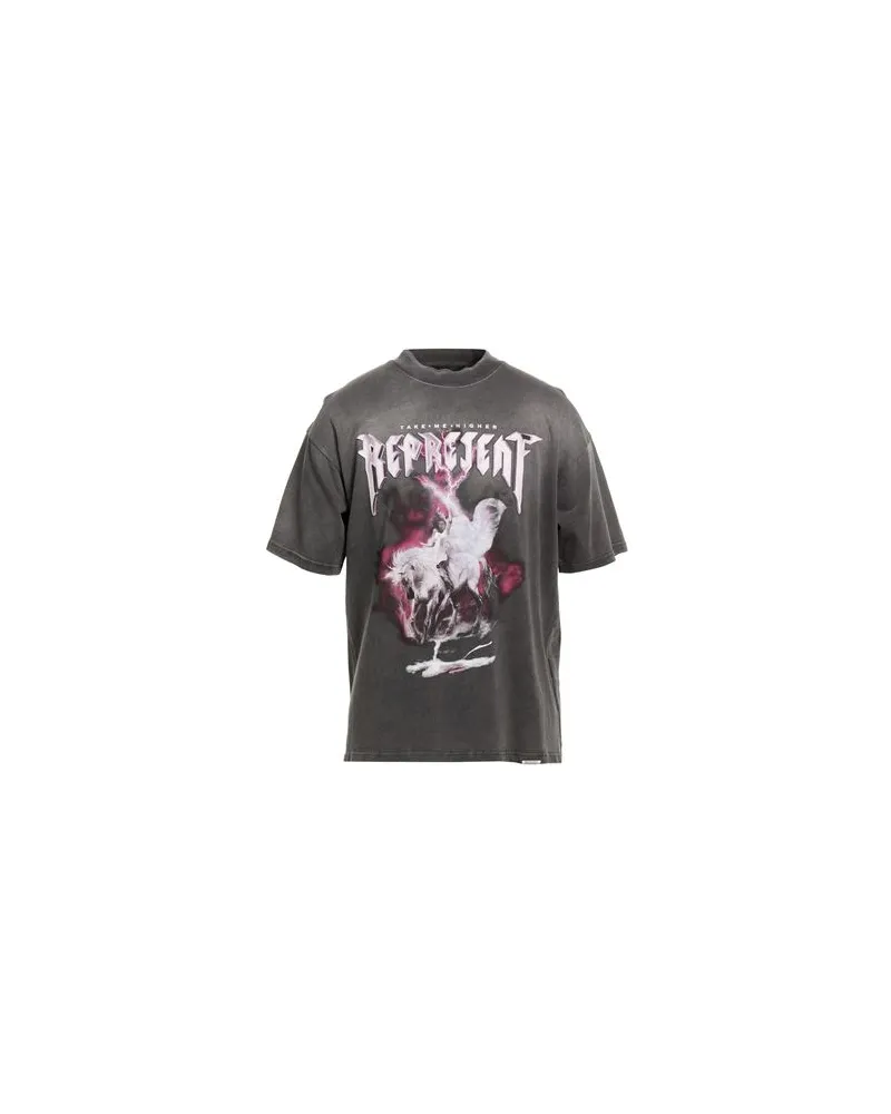 REPRESENT TOPS - T-shirtsauf YOOX.COM Braungrau