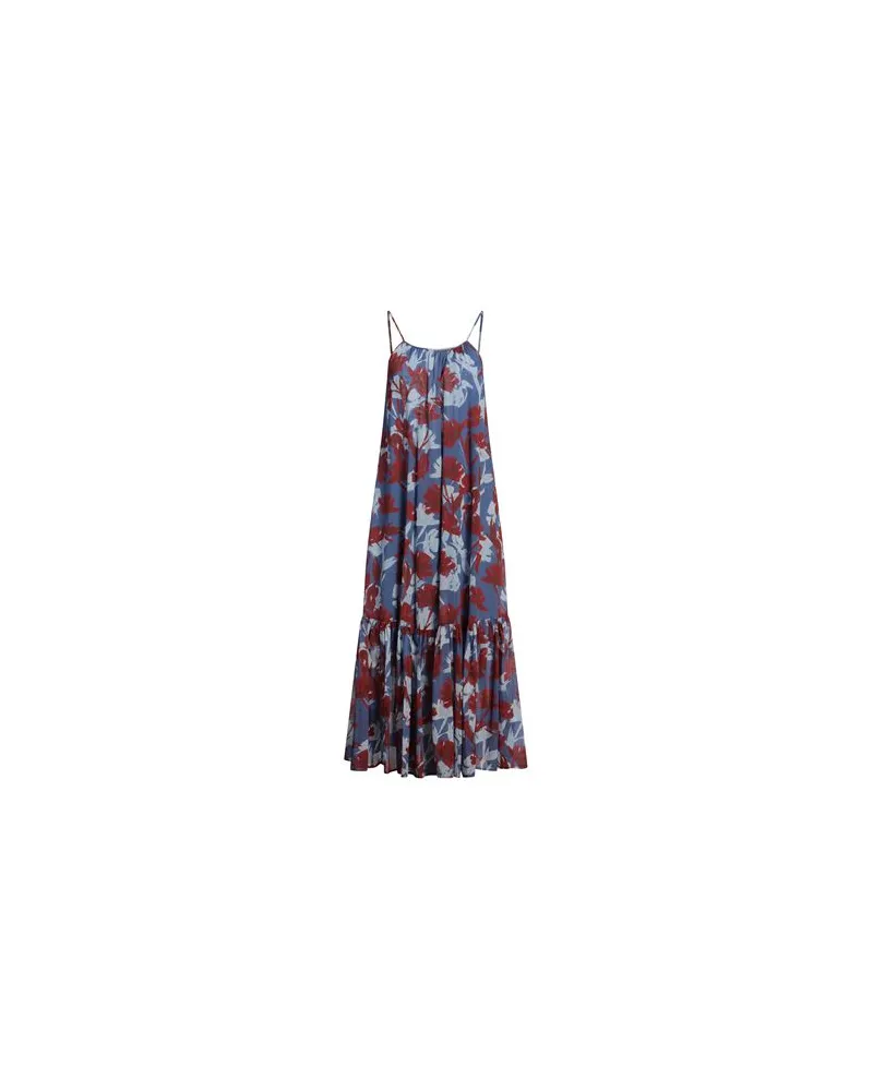 Alessia Santi KLEIDER - Maxi-Kleiderauf YOOX.COM Blau