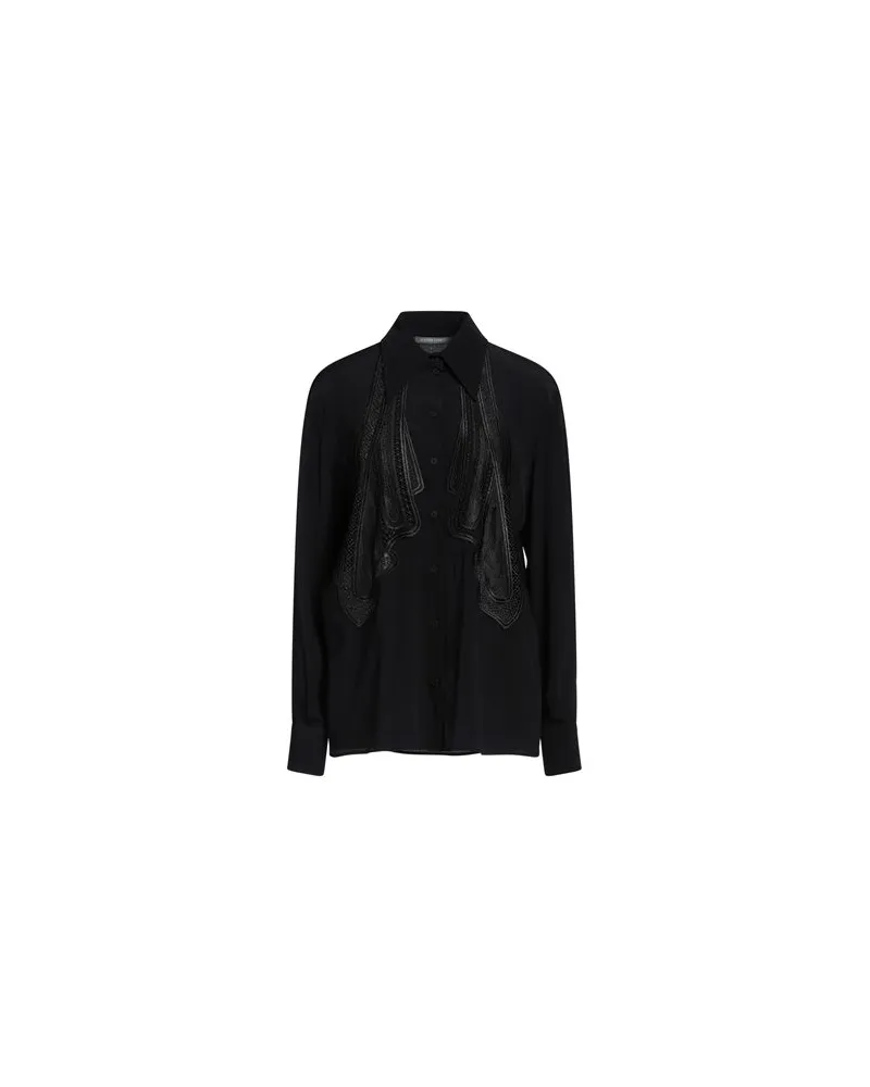 Alberta Ferretti TOPS - Hemdenauf YOOX.COM Schwarz