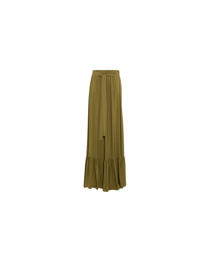 Jucca HOSEN & RÖCKE - Maxi-Röckeauf YOOX.COM Militärgrün
