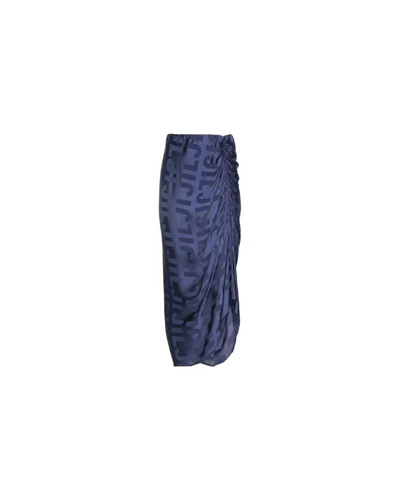 Jijil HOSEN & RÖCKE - Midi-Röckeauf YOOX.COM Nachtblau