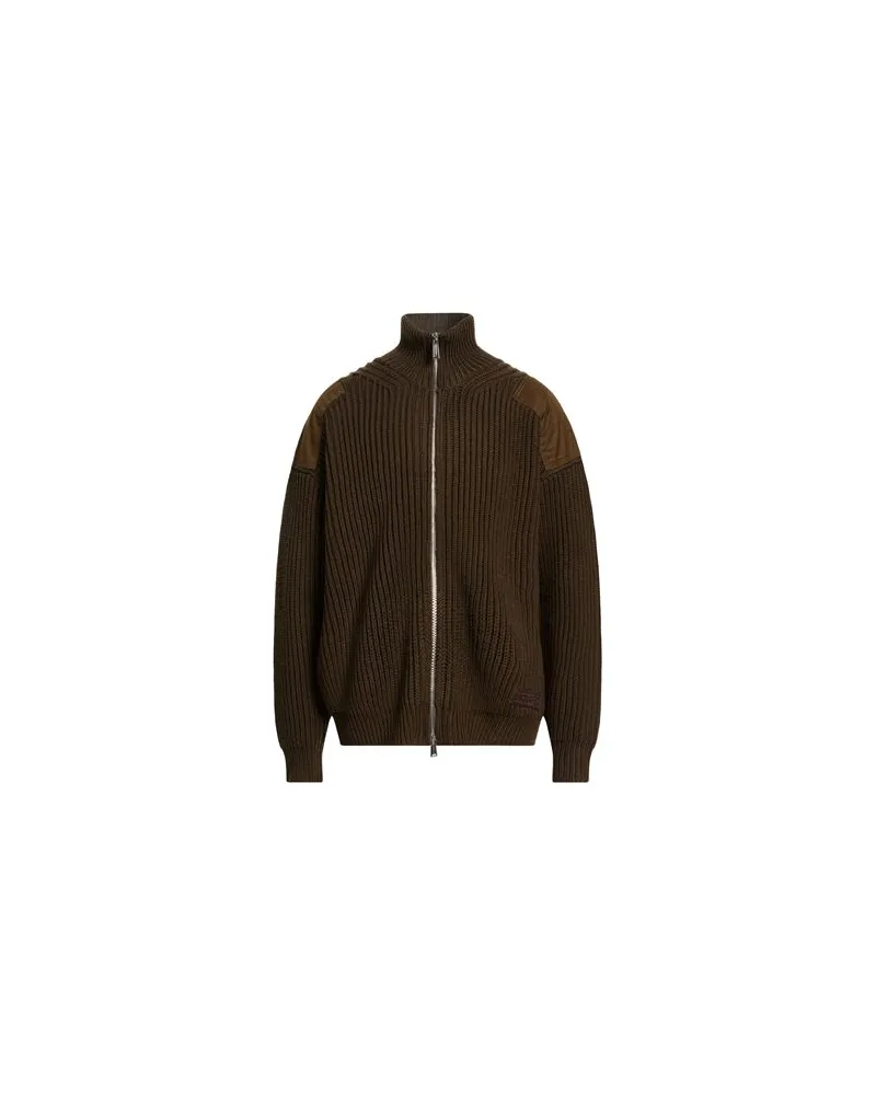 Dsquared2 STRICKWAREN - Strickjackenauf YOOX.COM Militärgrün