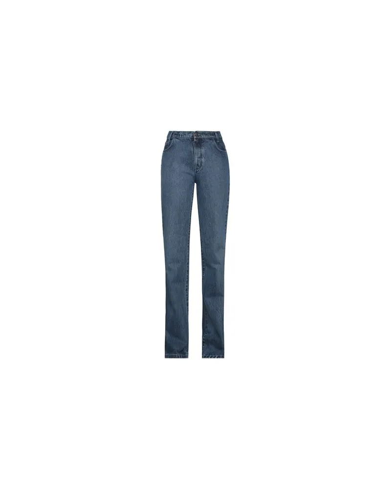 Raf Simons HOSEN & RÖCKE - Jeanshosenauf YOOX.COM Blau
