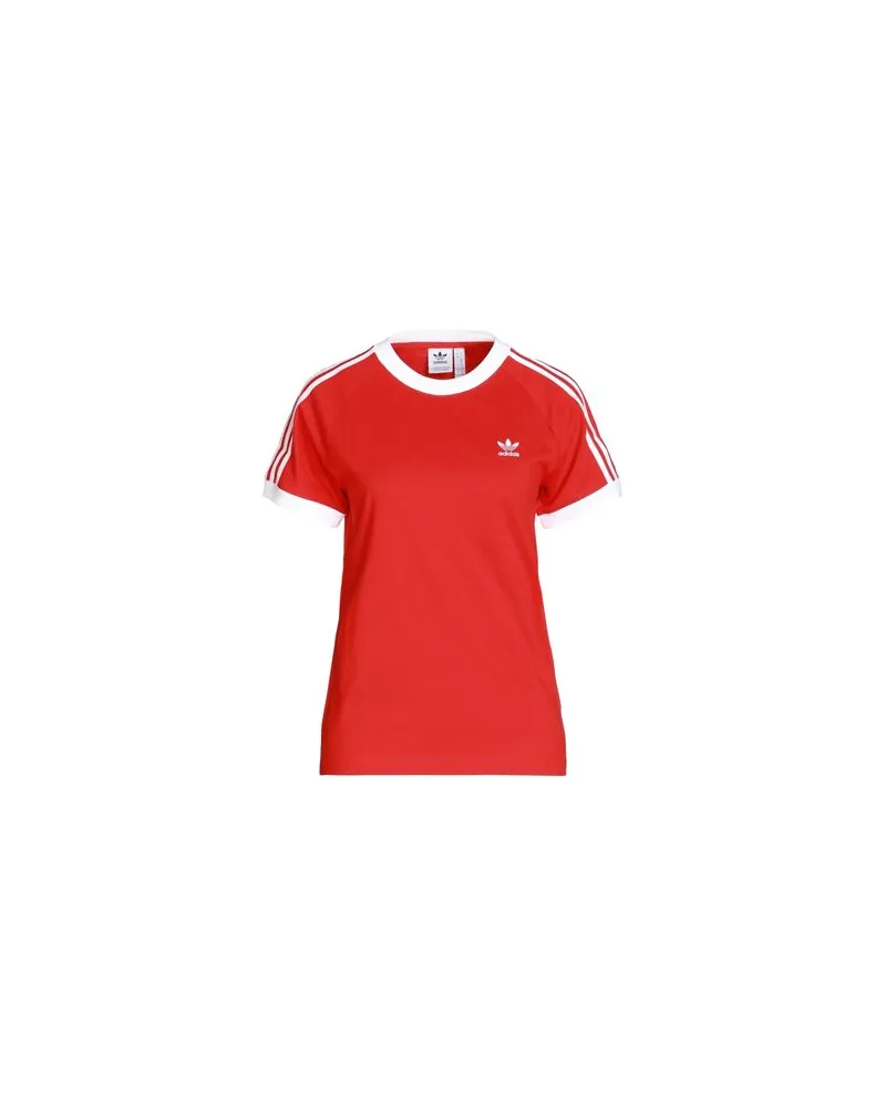 adidas 3 S SLIM TEE  - TOPS - T-shirtsauf YOOX.COM Rot