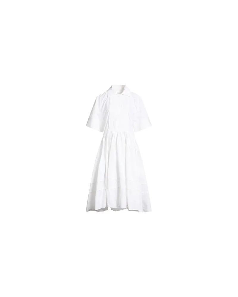 Jil Sander KLEIDER - Midi-Kleiderauf YOOX.COM Weiß