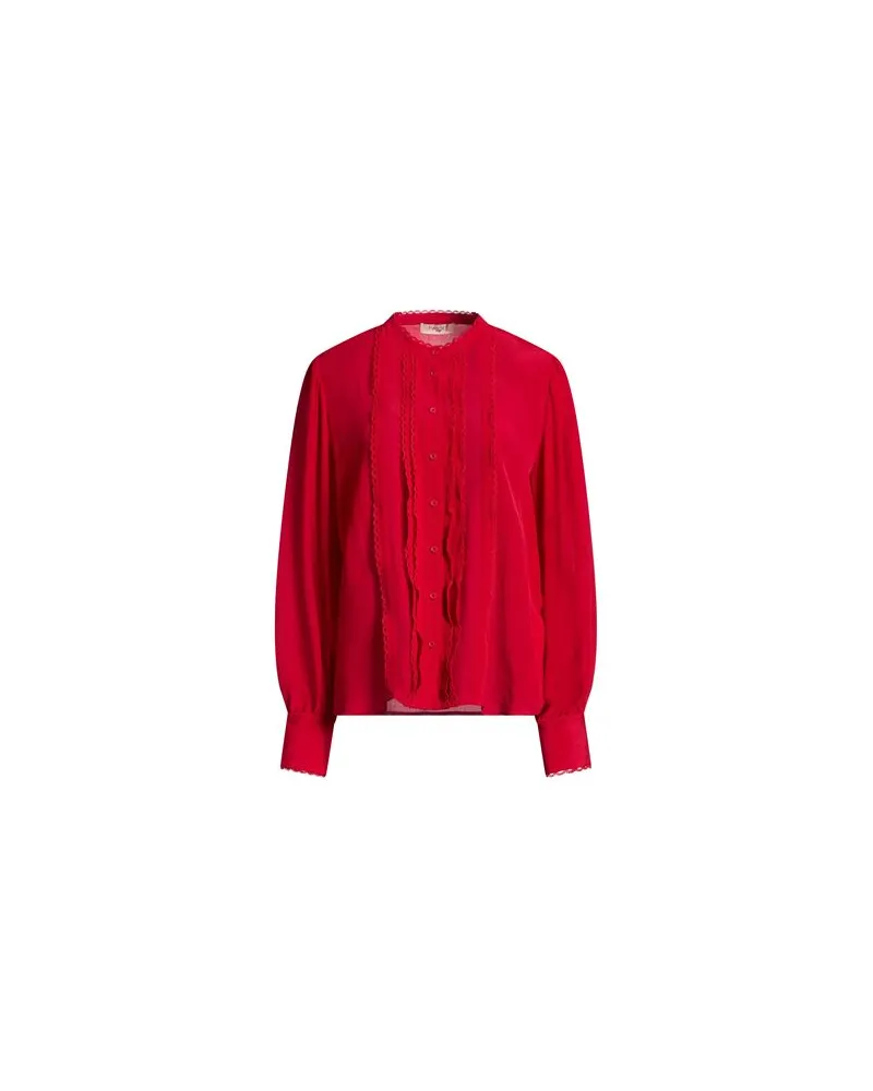 Twin-Set TOPS - Hemdenauf YOOX.COM Rot