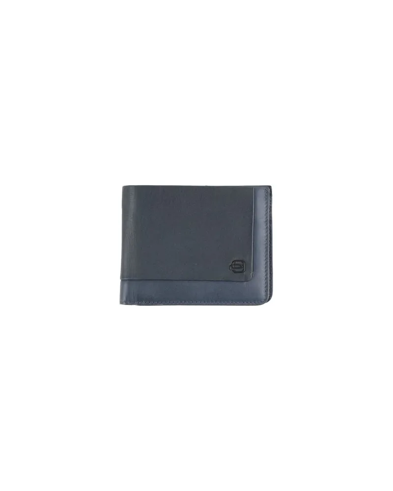Piquadro Kleinlederwaren - Brieftaschenauf YOOX.COM Marineblau