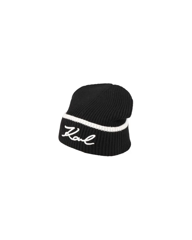 Karl Lagerfeld ACCESSOIRES - Mützen & Hüteauf YOOX.COM Schwarz