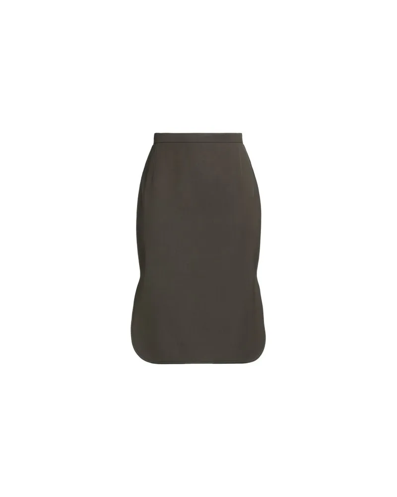 N° 21 HOSEN & RÖCKE - Midi-Röckeauf YOOX.COM Militärgrün