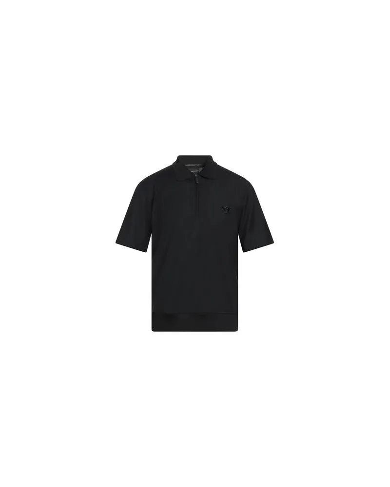 Emporio Armani TOPS - Poloshirtsauf YOOX.COM Schwarz