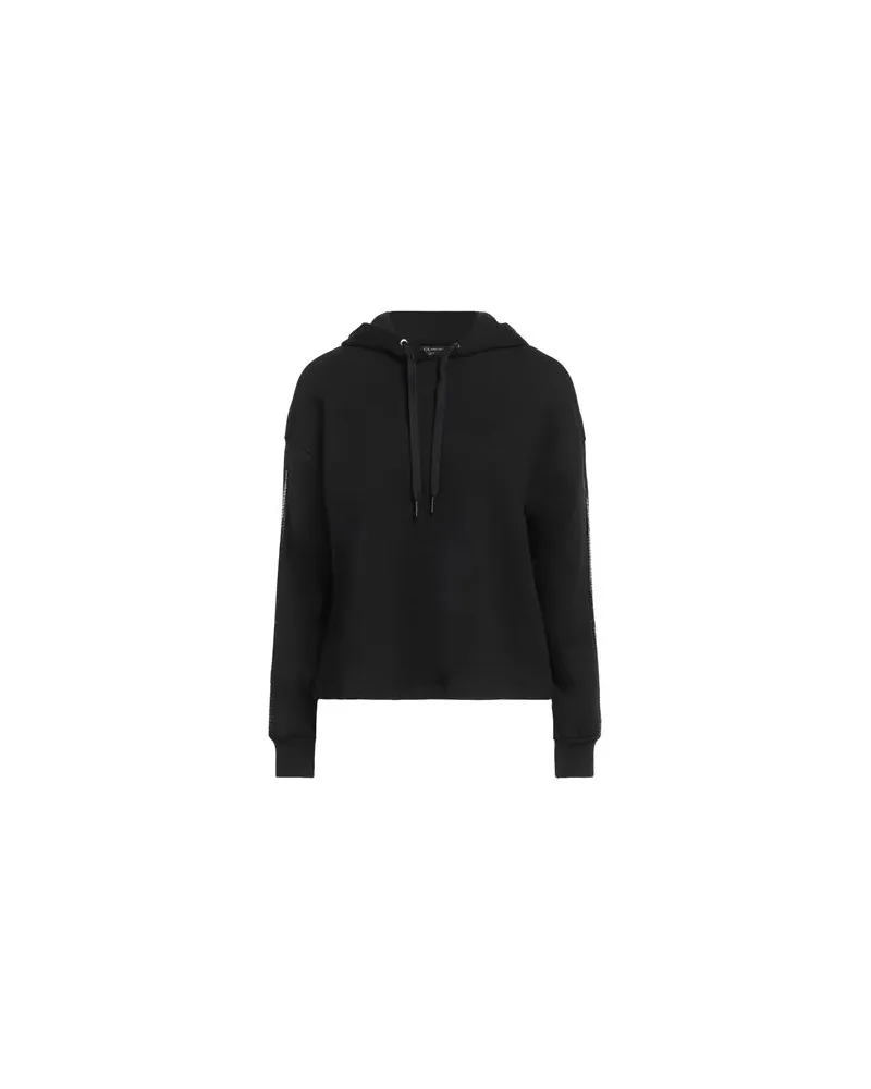 Armani Exchange TOPS - Sweatshirtsauf YOOX.COM Schwarz