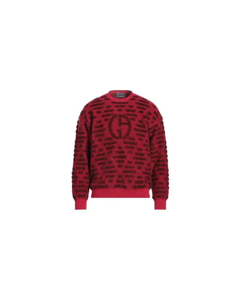 Giorgio Armani NEVE - STRICKWAREN - Pulloverauf YOOX.COM Rot