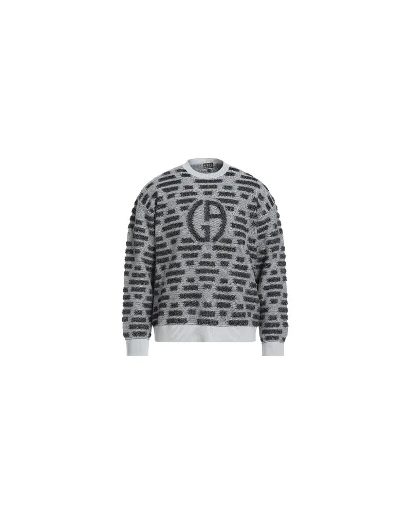 Giorgio Armani NEVE - STRICKWAREN - Pulloverauf YOOX.COM Hellgrau