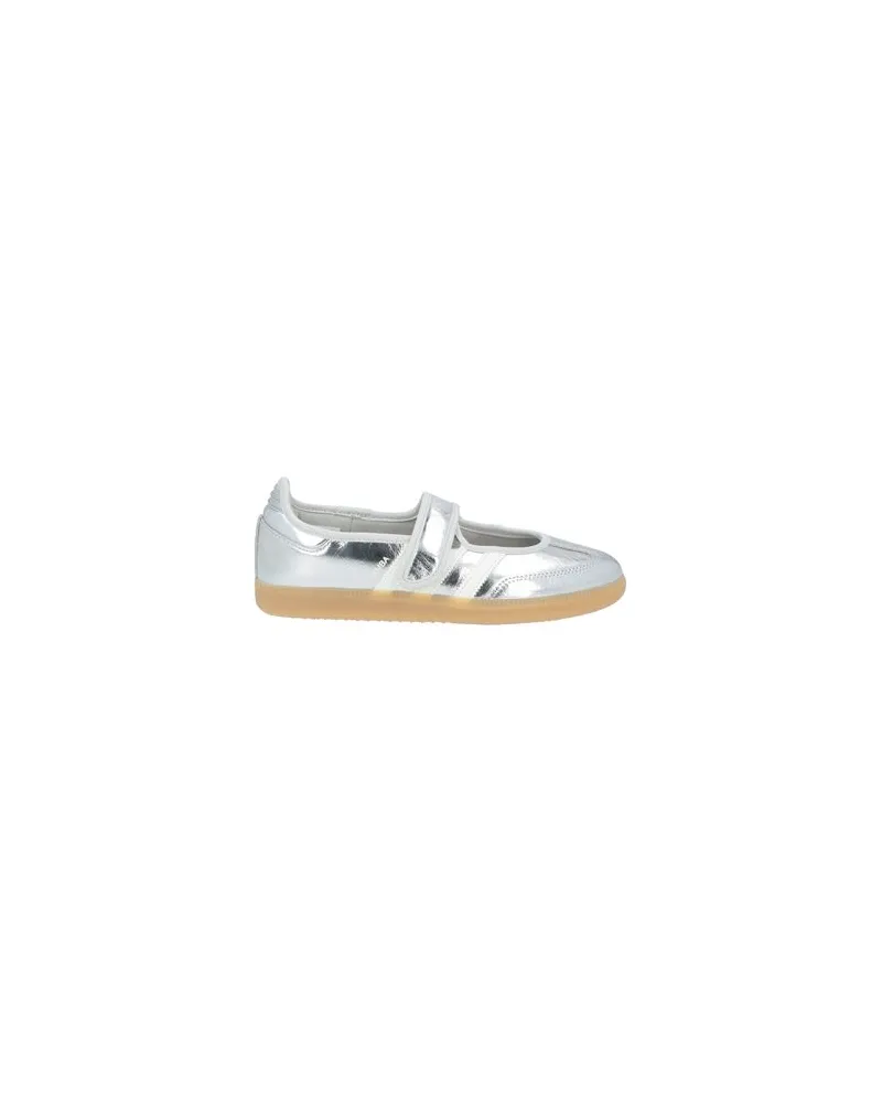 adidas SAMBA JANE W - SCHUHE - Ballerinasauf YOOX.COM Silber