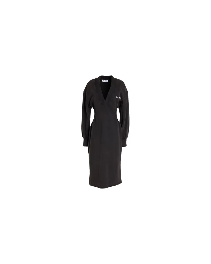ATTICO KLEIDER - Midi-Kleiderauf YOOX.COM Dunkelbraun