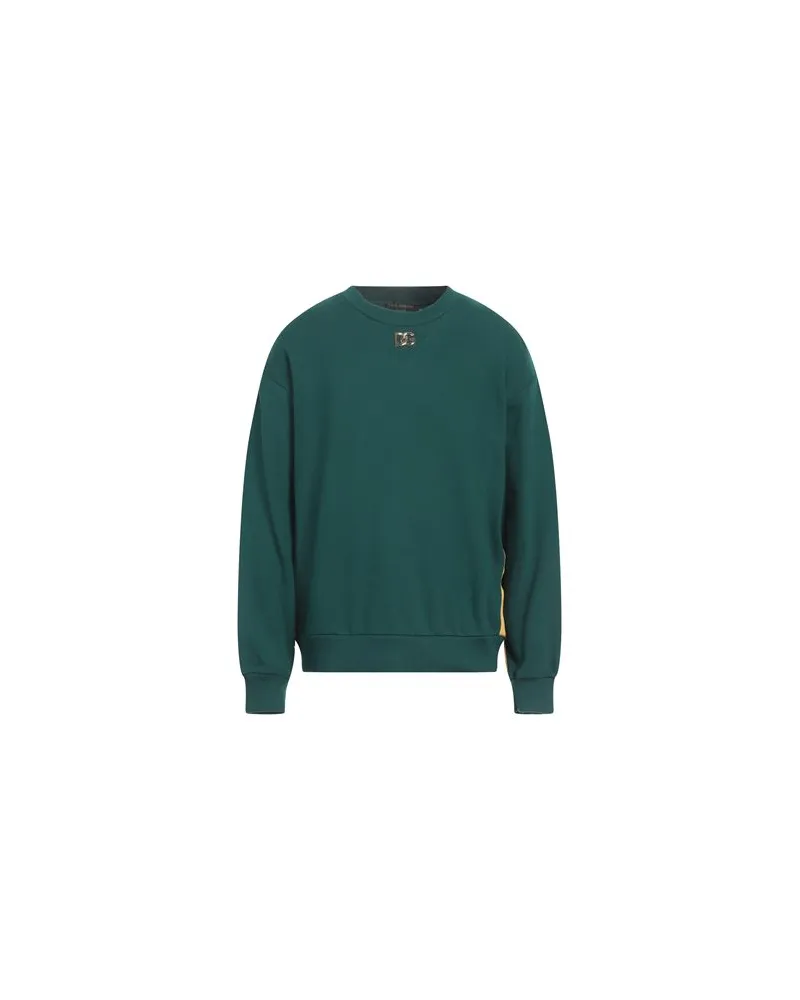 Dolce & Gabbana TOPS - Sweatshirtsauf YOOX.COM Dunkelgrün