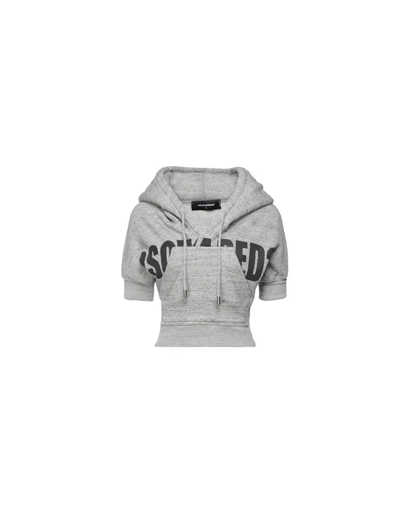 Dsquared2 TOPS - Sweatshirtsauf YOOX.COM Hellgrau