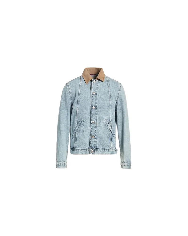 Brunello Cucinelli JACKEN & MÄNTEL - Jeansjacken/Mäntelauf YOOX.COM Blau