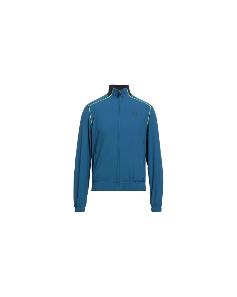 Sergio Tacchini TOPS - Sweatshirtsauf YOOX.COM Taubenblau