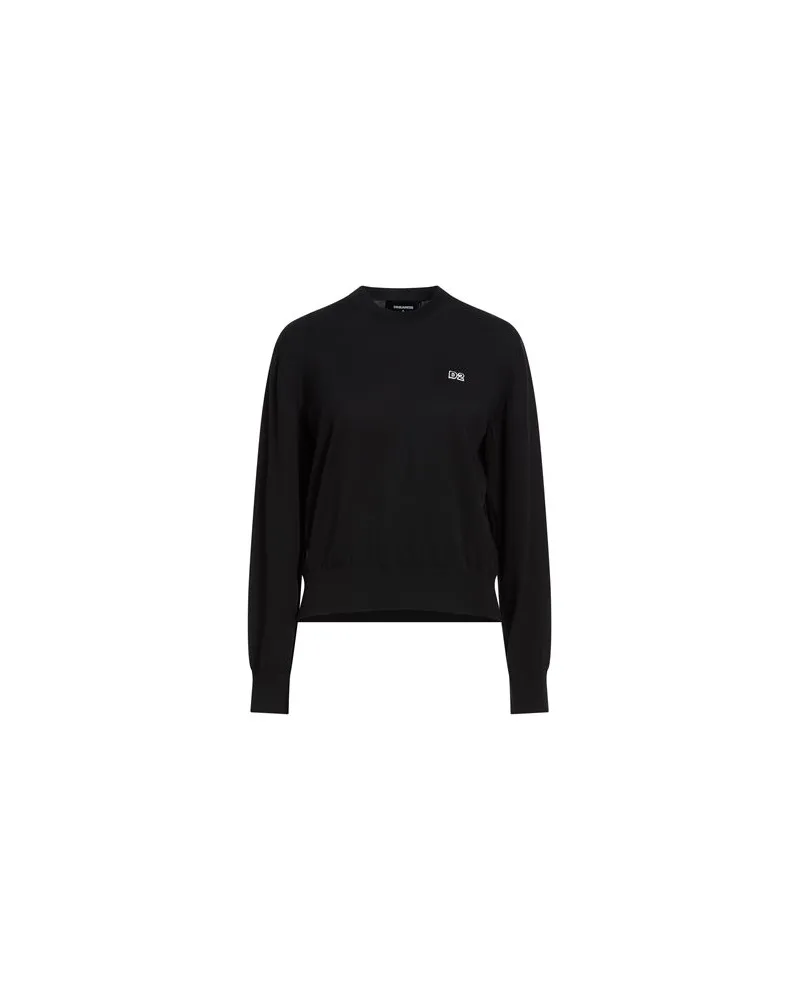 Dsquared2 STRICKWAREN - Pulloverauf YOOX.COM Schwarz