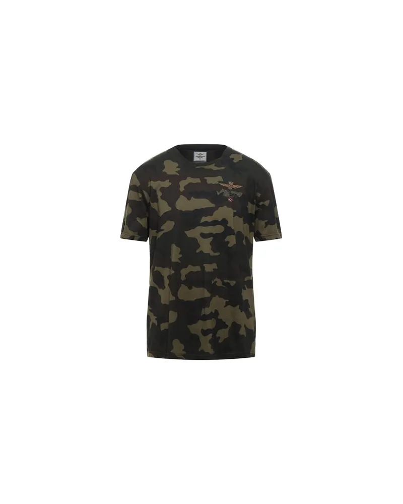 Aeronautica Militare TOPS - T-shirtsauf YOOX.COM Militärgrün