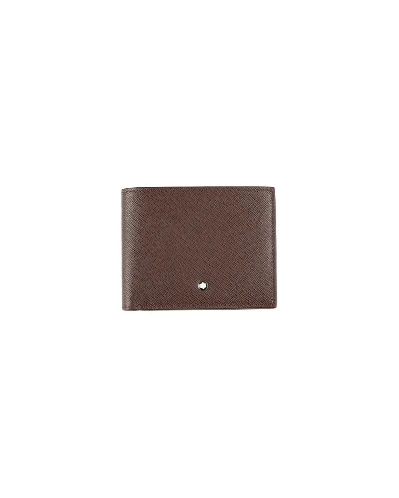 Montblanc Kleinlederwaren - Brieftaschenauf YOOX.COM Dunkelbraun